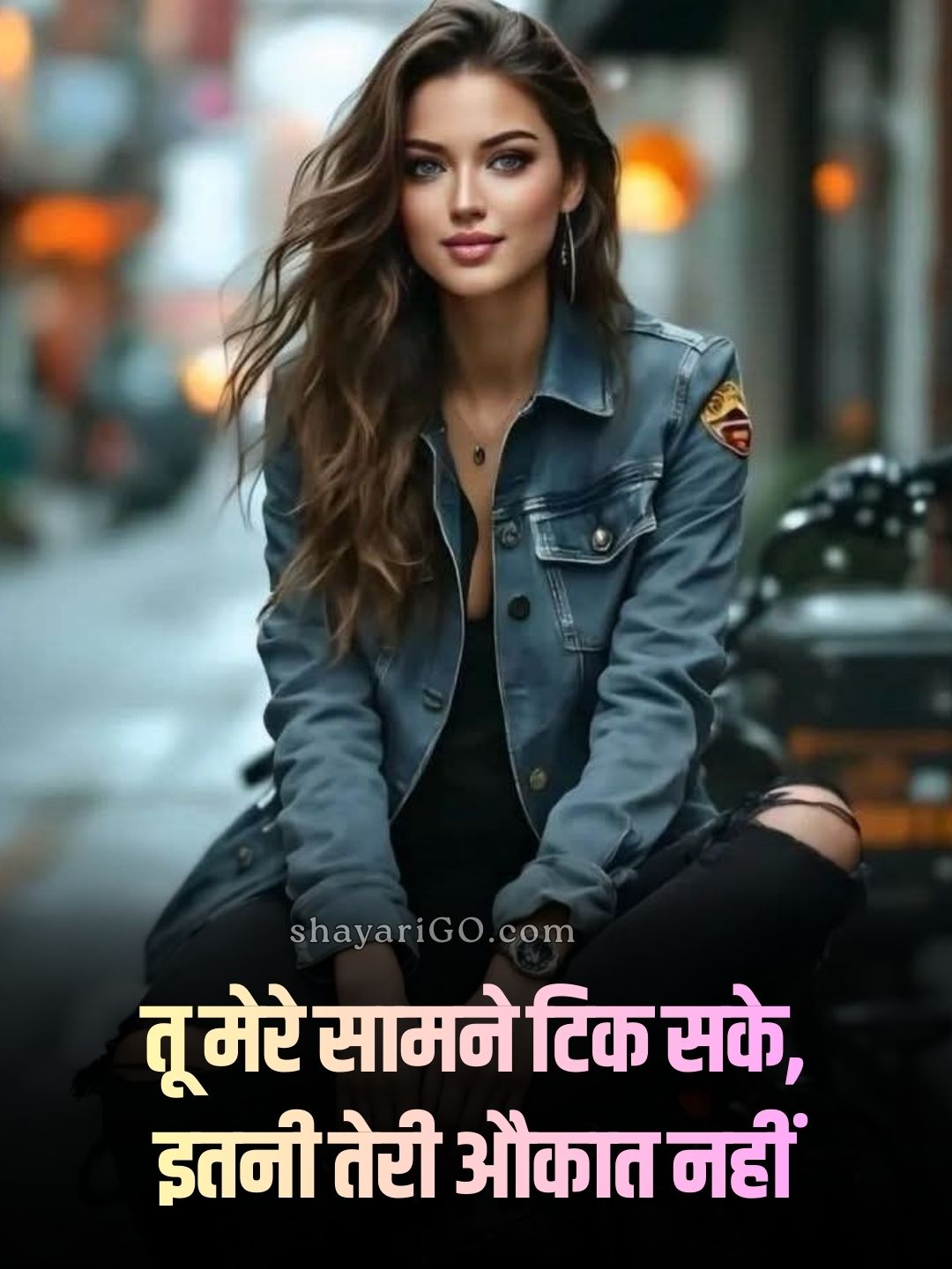 2 Line attitude shayari for girls