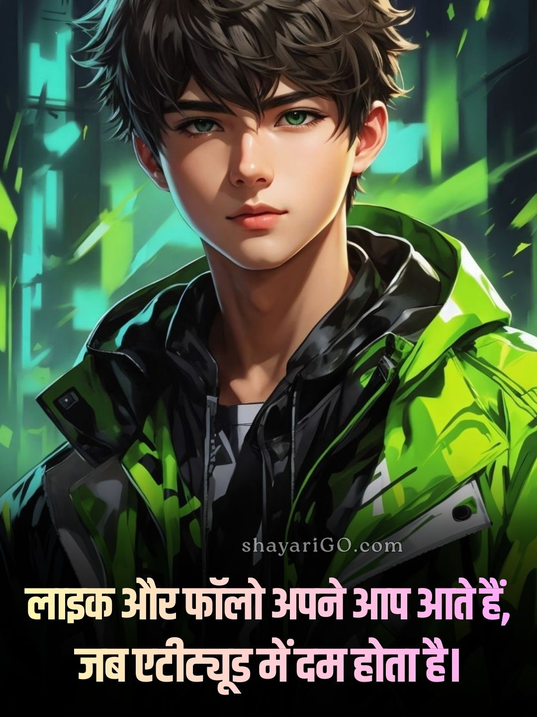 Motivational Attitude Shayari for Instagram