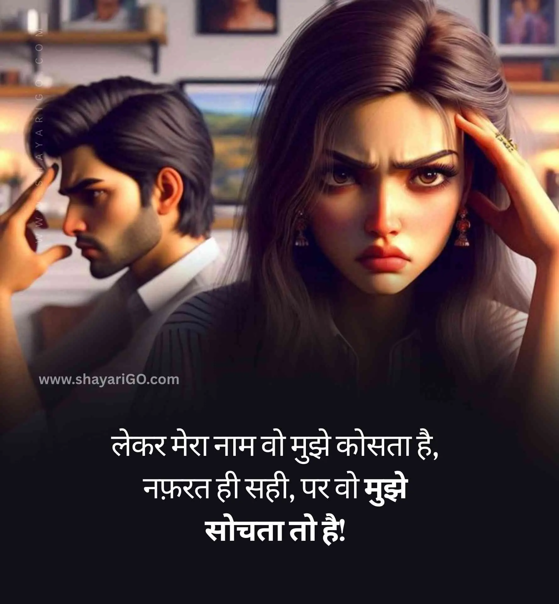 Pyar se Nafrat Shayari in Hindi